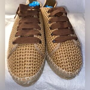 NWOT Norkinas Espadrille Women’s Sz  42 Leather Spain Flats